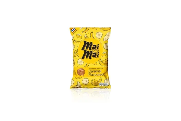 MAI MAI Banana Chips, Caramel - 50 g