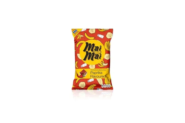 MAI MAI Banana Chips, Paprika - 50 g