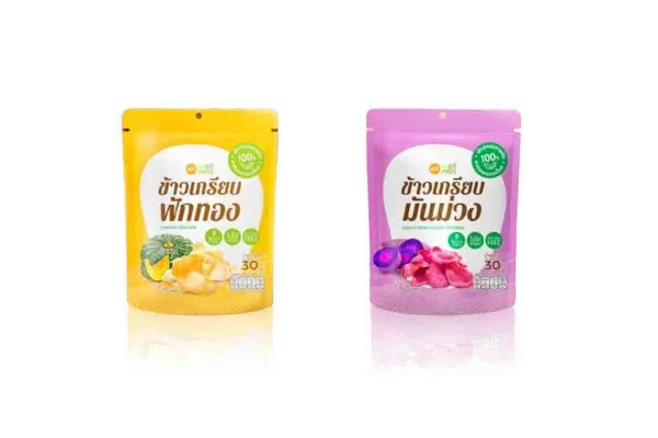 MK Crackers, Pumpkin and Purple Sweet Potato