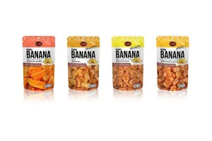 NACKET Crispy Banana Chips in Variety of Flavors