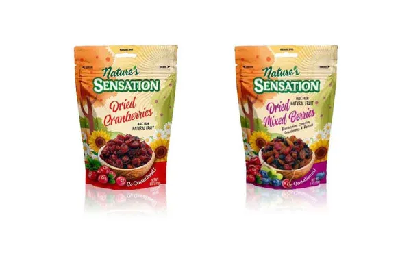 NATURE'S SENSATION Dried Berries and Fruits