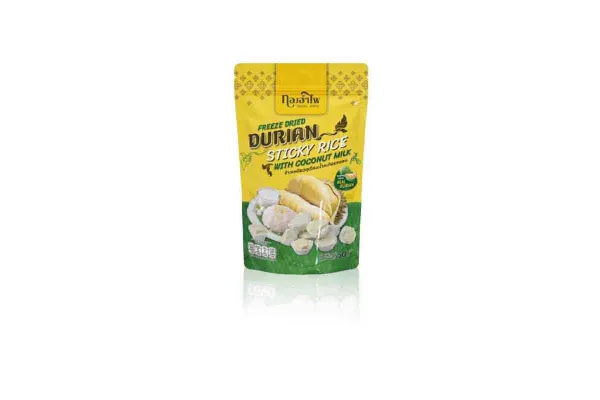 THONG AMPAI Freeze-Dried Mango Sticky Rice & Durian Sticky Rice