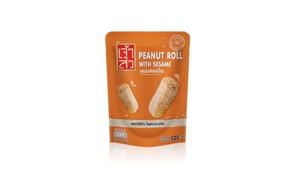 CHAOSUA, Peanut Roll with Sesame - 125 g