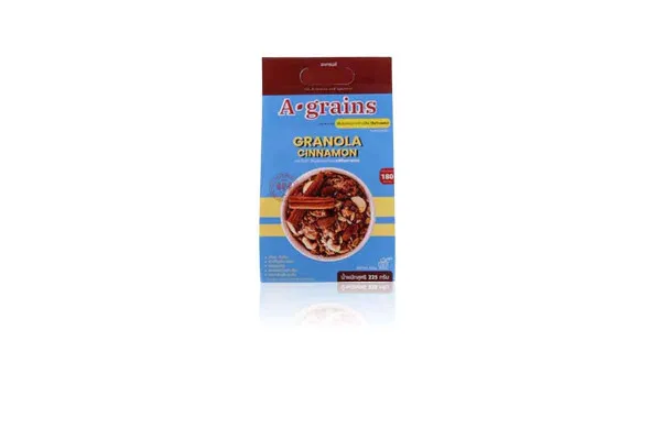 A-GRAINS Granola, Cinnamon - 225 g