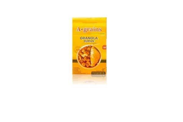 A-GRAINS Granola, Durian - 225 g