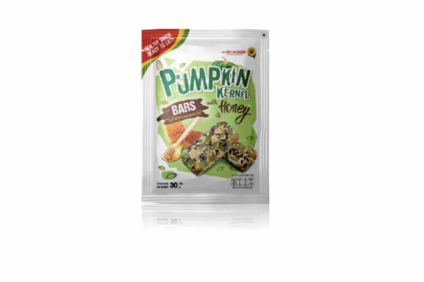 FLOWERFOOD, Pumpkin Kernels Bars with Honey - 30 g