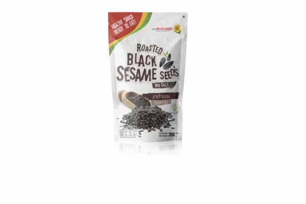 FLOWERFOOD, Roasted Black Sesame No Salt - 200 g
