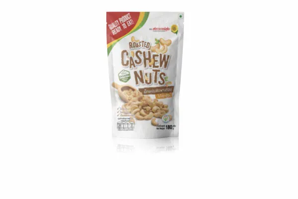 FLOWERFOOD, Roasted Cashew Nuts No Salt - 200 g