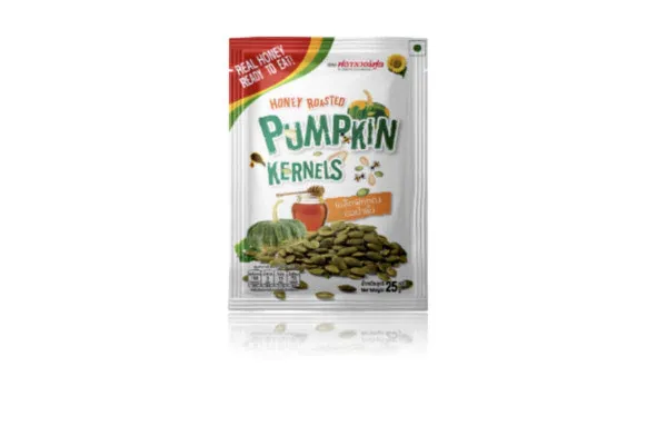 FLOWERFOOD, Honey Roasted Pumpkin Kernels - 25 g 