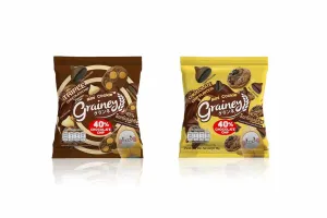 GRAINEY Mini Cookie 40% Chocolate Chip & GRAINEY Popped Chip