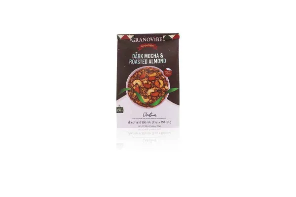 GRANOVIBES, Dark Mocha & Roasted Almond - 300 g