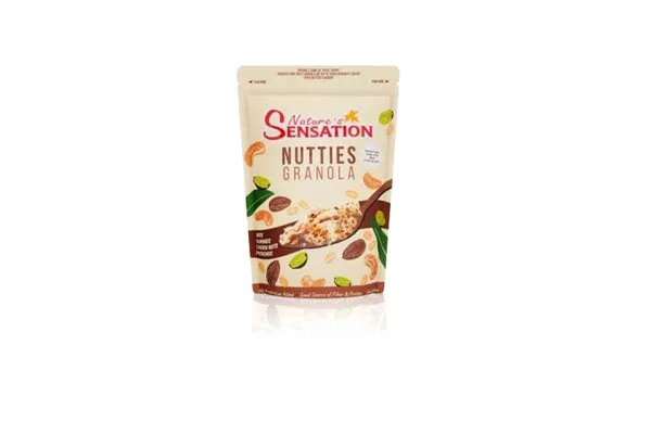 NATURE'S SENSATION Granola, Nutties - 454 g