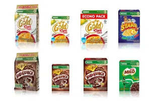 NESTLE' Breakfast Cereals