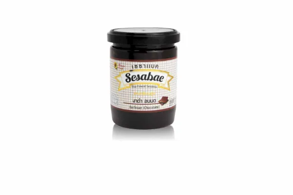 SESABAE, Crushed Roasted Black Sesame With Chocolate - 250 g