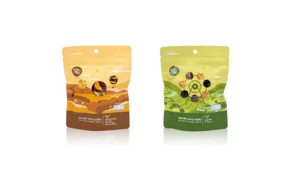 TAI TAI BRAND Tri-Color Sesame Ball Snack