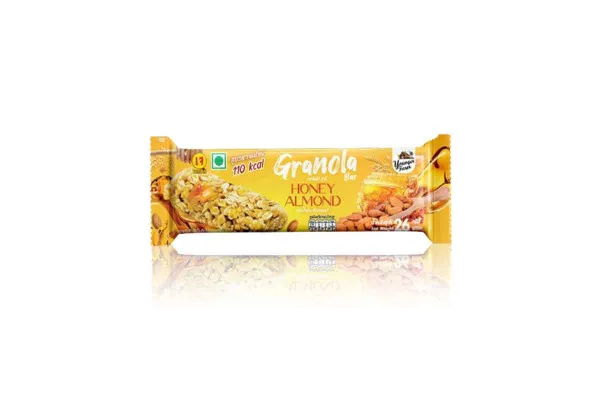 YOUNGER FARM Granola Bar, Honey Almond - 26 g