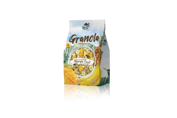 YOUNGER FARM Granola Fruit , Mango - 225 g