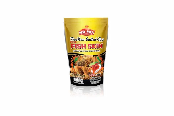 MO-MIN Crispy Fish Skin, Tom Yum Salted Egg - 25 g