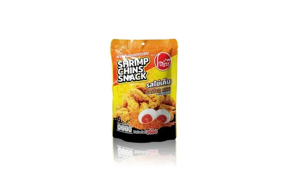 OYUA SNACK Shrimp Chin Snack, Salted Egg - 72 g