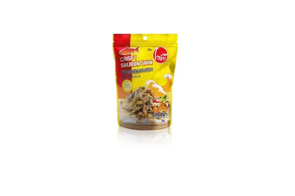 OYUA SNACK, Crispy Salmon Skin Tom Yum - 20 g
