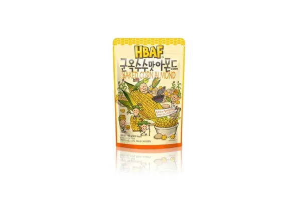HBAF, Baked Corn Almond - 190g