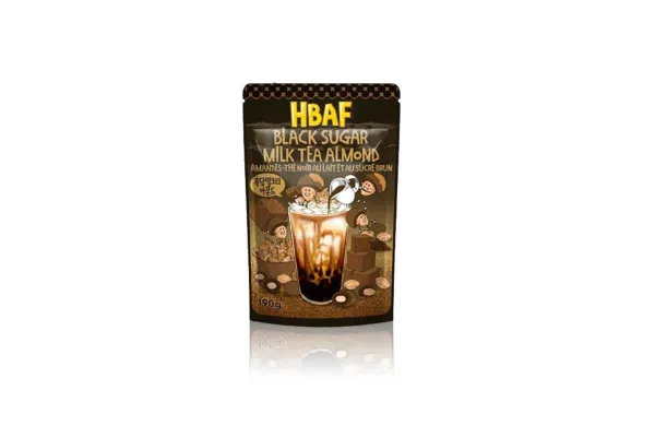 HBAF, Black Sugar Milk Tea Almond - 190g