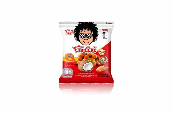 KOH KAE, Peanuts Coconut Cream Flavour Coated - 35 g