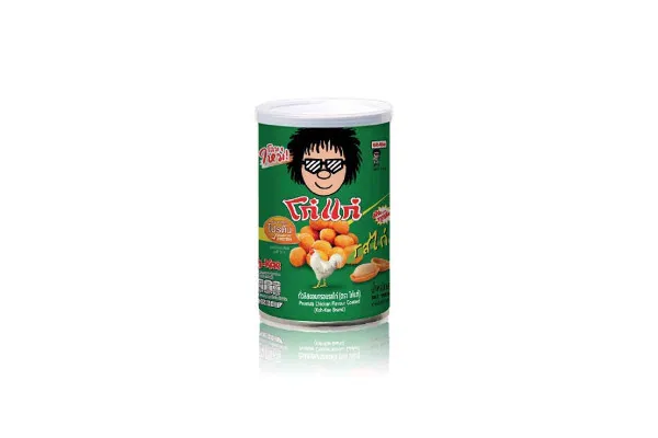 KOH KAE Small Bottle Crunchy Peanuts, Chicken Flavour - 105 g