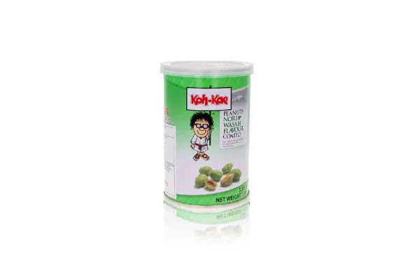 KOH KAE Small Bottle Crunchy Peanuts, Nori Wasabi Flavour - 105 g