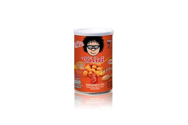 KOH KAE Small Bottle Crunchy Peanuts, Shrimp Flavour - 105 g