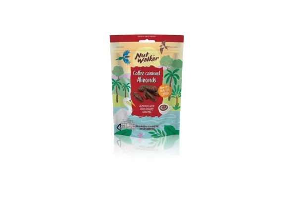 NUT WALKER Almonds with Coffee Caramel  - 130 g