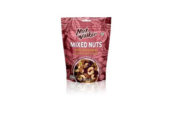 NUT WALKER, Nut with Cranberry (Almond, Cashew, Pitashio, Cranberry) - 454 g