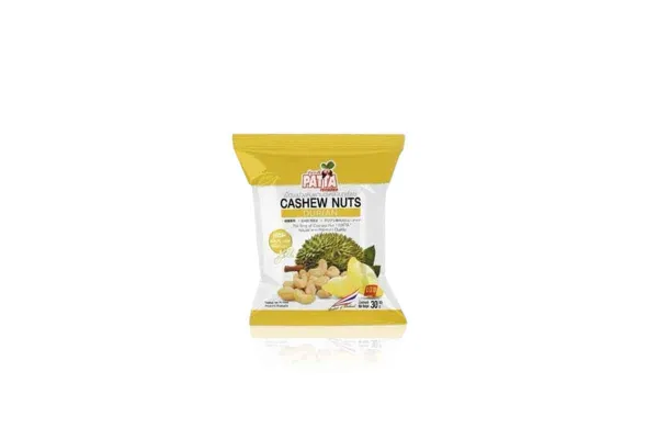 PATTARAWADEE Cashew Nut, Durian Flavor - 30 g