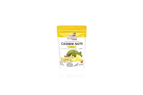 PATTARAWADEE Cashew Nut, Durian Flavor - 45 g