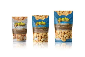 PELE Salted & Sesame Coated Cashew Nut