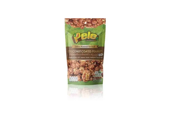PELE Coconut Flake Coated Peanuts - 120 g 