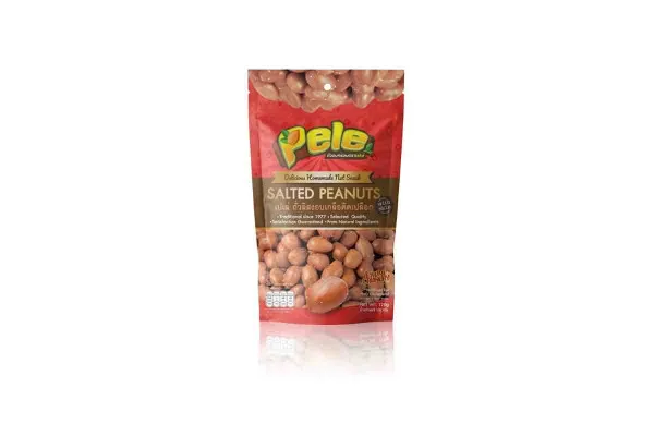 PELE Salted Peanuts With Red Skin - 120 g 