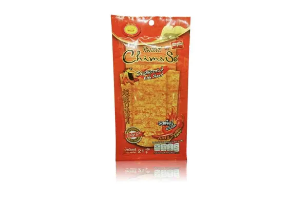CHIM SE Seasoned Fish Sheets - 21 g 