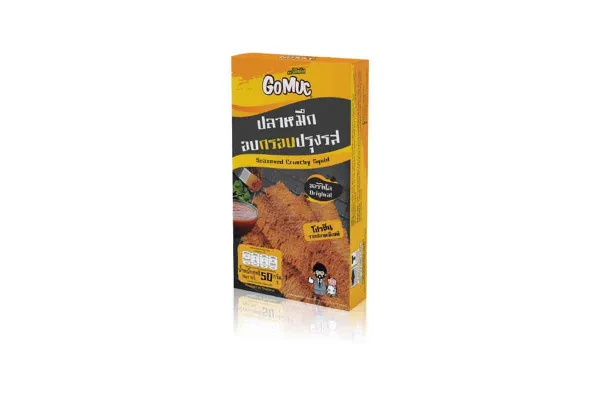GOMUC Seasoned Baked Crunchy Squid - 50 g 