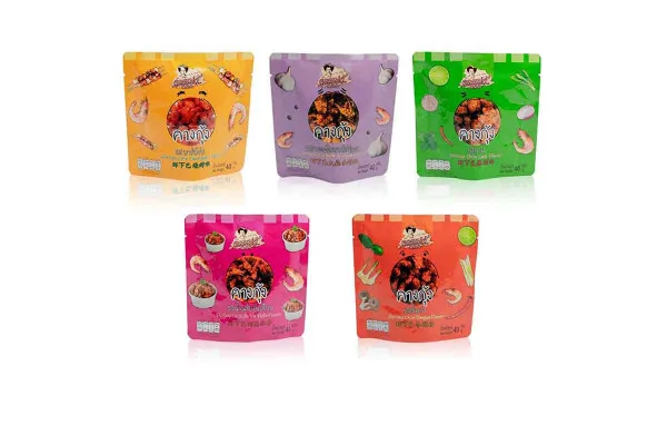KHUN MAE JU Shrimp Chin Snack
