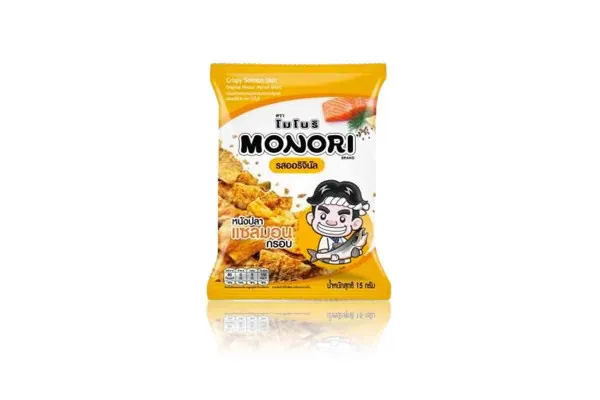 MONORI Crispy Salmon Skin, Original - 15 g