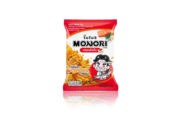 MONORI Crispy Salmon Skin, Salted Egg - 15 g