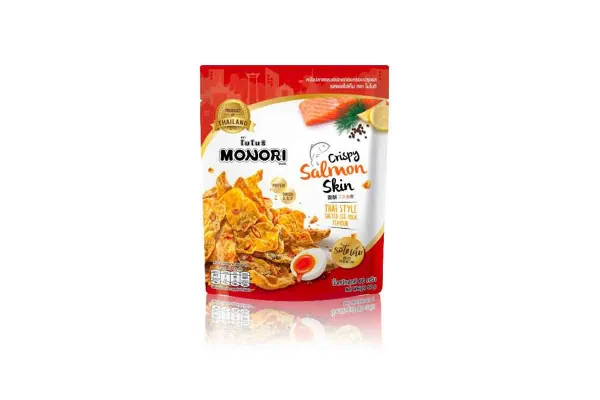 MONORI Crispy Salmon Skin, Salted Egg - 60 g  