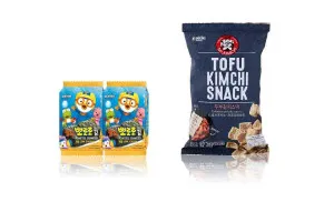 PALDO Crispy Tofu Kimchi and Roasted Seaweed Snacks