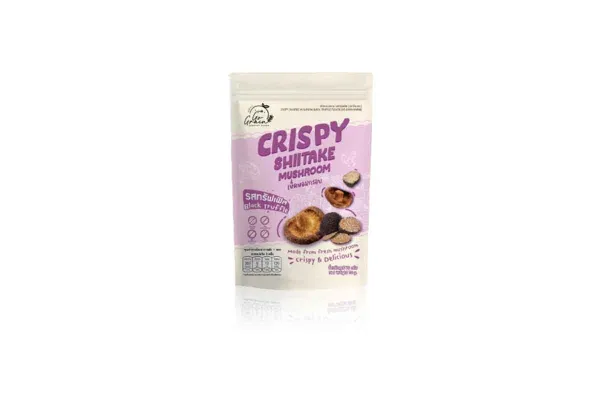 GO GRAIN Crispy Shiitake, Black Truffle - 70 g