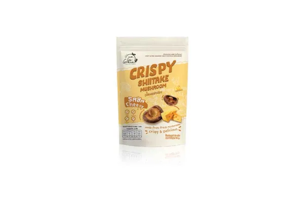 GO GRAIN Crispy Shiitake, Cheesy - 70 g