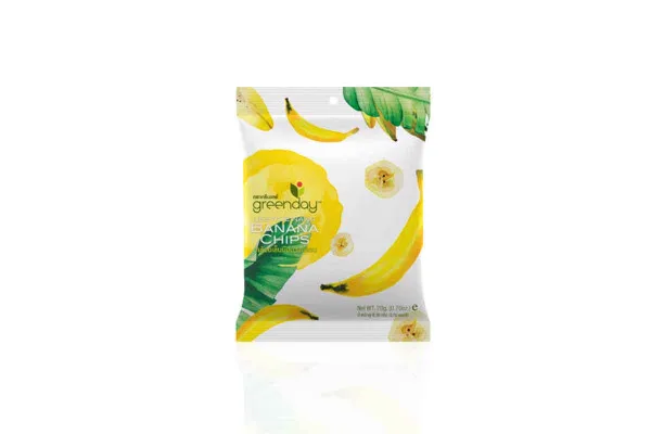 GREENDAY Leb Mue Nang Banana Chips - 20 g 