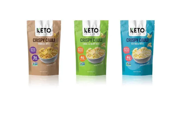 KETO NATURALS Crispy Cauli - Cauliflower Chips with Wholesome Ingredients