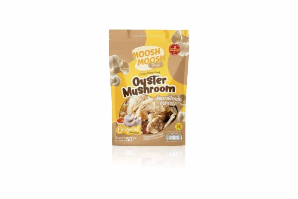 MOOSH MOOSH Crispy Deep Fried Oyster Mushroom, Original - 50 g