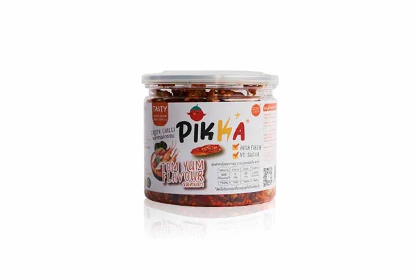 PIKKA Crispy Chilies, Tom Yum - 110 g